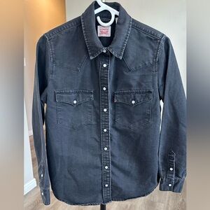 Levi's Charcoal Denim Shirt